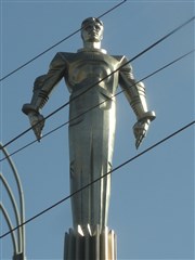 Москва. Памятник Гагарину на Ленинском проспекте