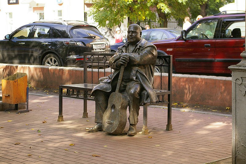 Памятник Михаилу Кругу. Тверь