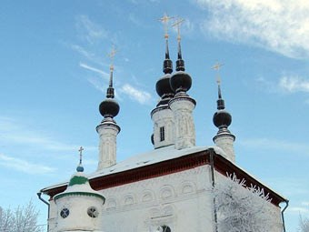 Церковь Константина и Елены (Цареконстантиновская). Суздаль