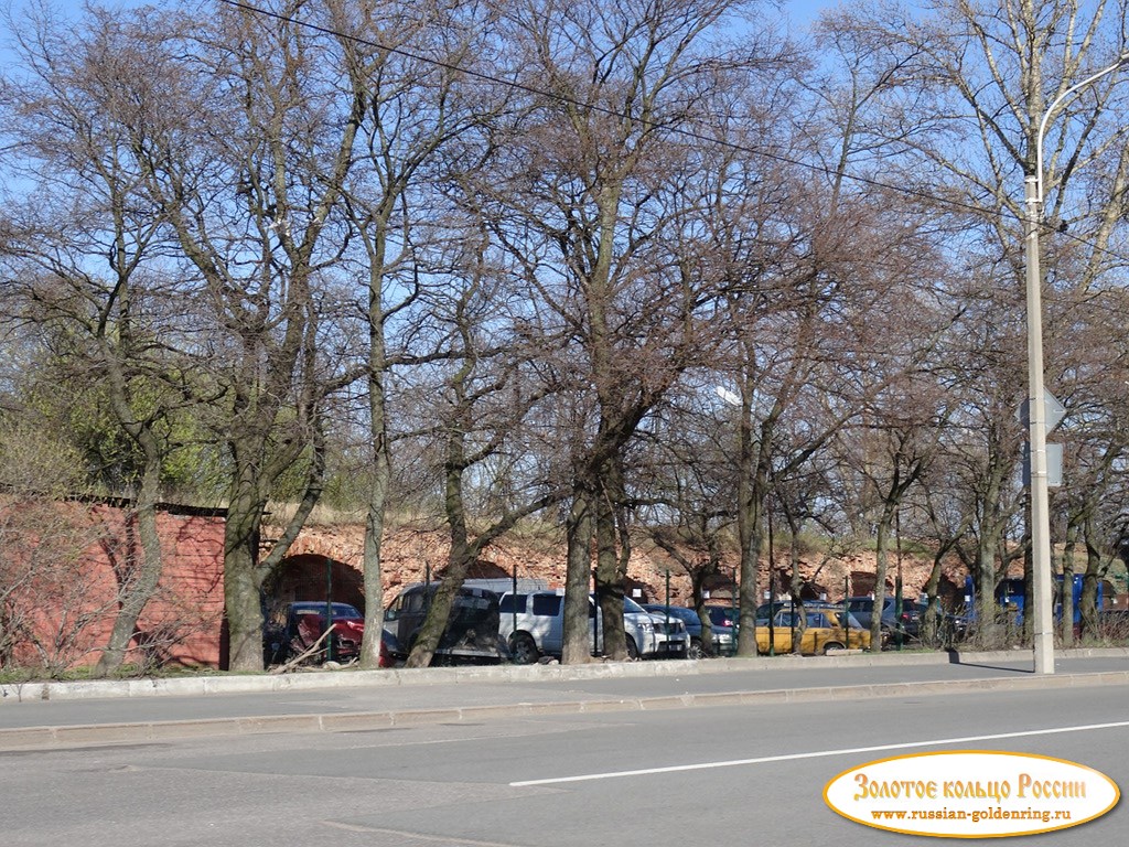 Кронштадтская крепость. Северная стена